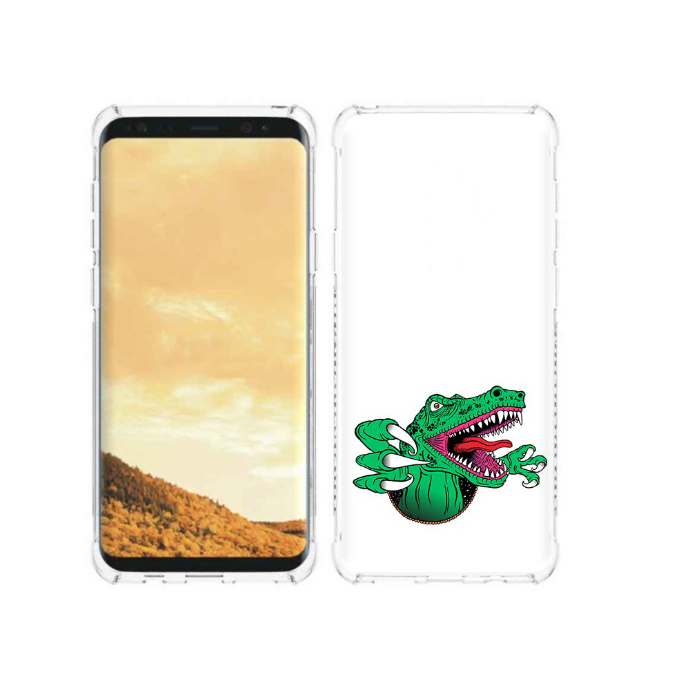 

Чехол MyPads Tocco для Samsung Galaxy S9 крокодил (PT98329.588.417), Прозрачный, Tocco