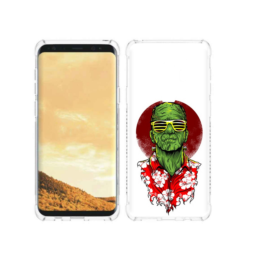 

Чехол MyPads Tocco для Samsung Galaxy S9 крутой зеленый мужчина в очках (PT98329.588.424), Прозрачный, Tocco