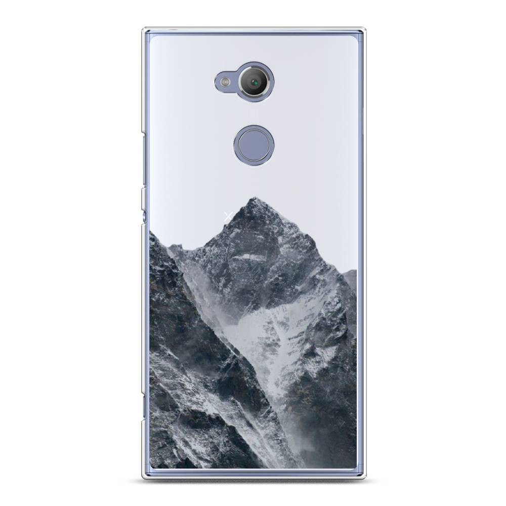 

Чехол на Sony Xperia XA2 Ultra "Горы арт 4", Серый;бежевый, 53250-2