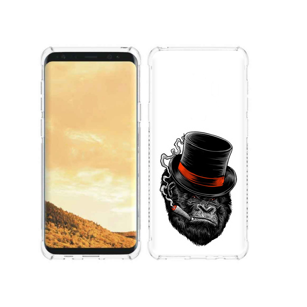 Чехол MyPads Tocco для Samsung Galaxy S9 дизайнерская горилла (PT98329.588.431)