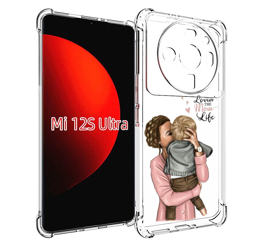 

Чехол MyPads Любовь-мамы детский для Xiaomi 12S Ultra, Прозрачный, Tocco