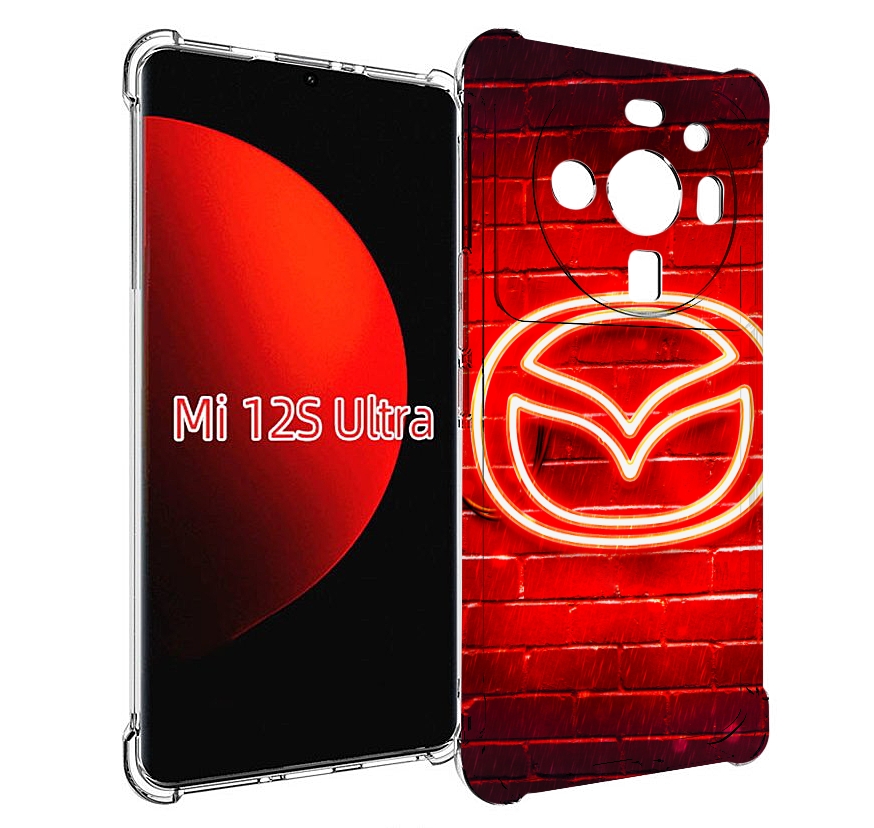 

Чехол MyPads Мазда для Xiaomi 12S Ultra, Прозрачный, Tocco
