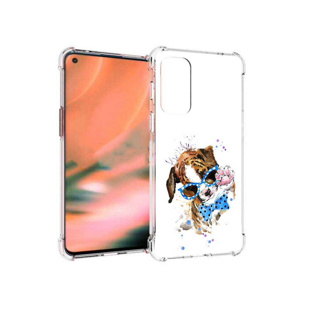 

Чехол MyPads Tocco для OnePlus Nord 2 5G лапочка (PT161451.125.434), Прозрачный, Tocco