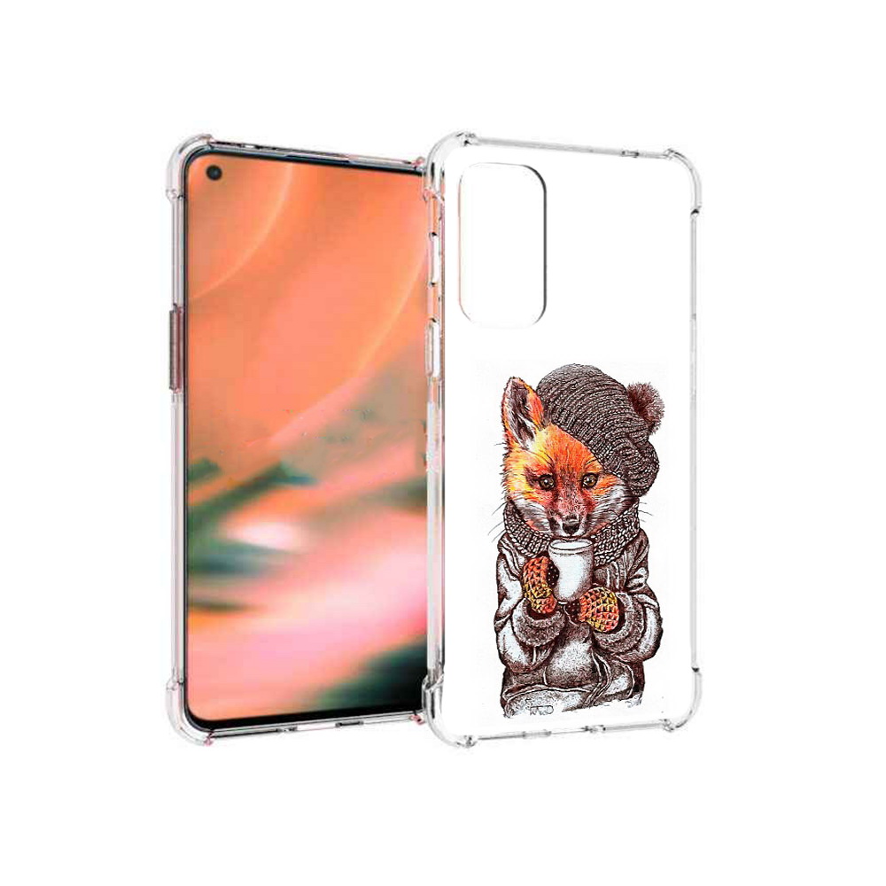 

Чехол MyPads Tocco для OnePlus Nord 2 5G лиса в шапке (PT161451.125.437), Tocco