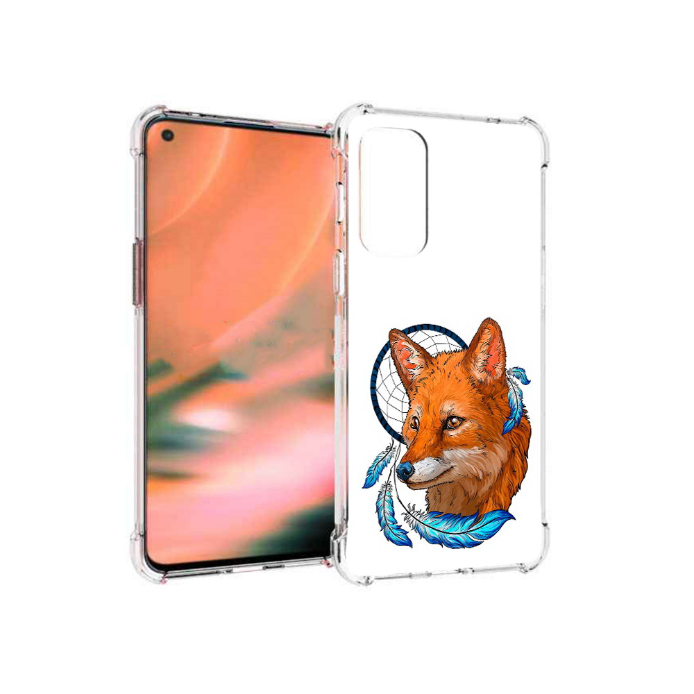 

Чехол MyPads Tocco для OnePlus Nord 2 5G лиса и ловец снов (PT161451.125.438), Прозрачный, Tocco