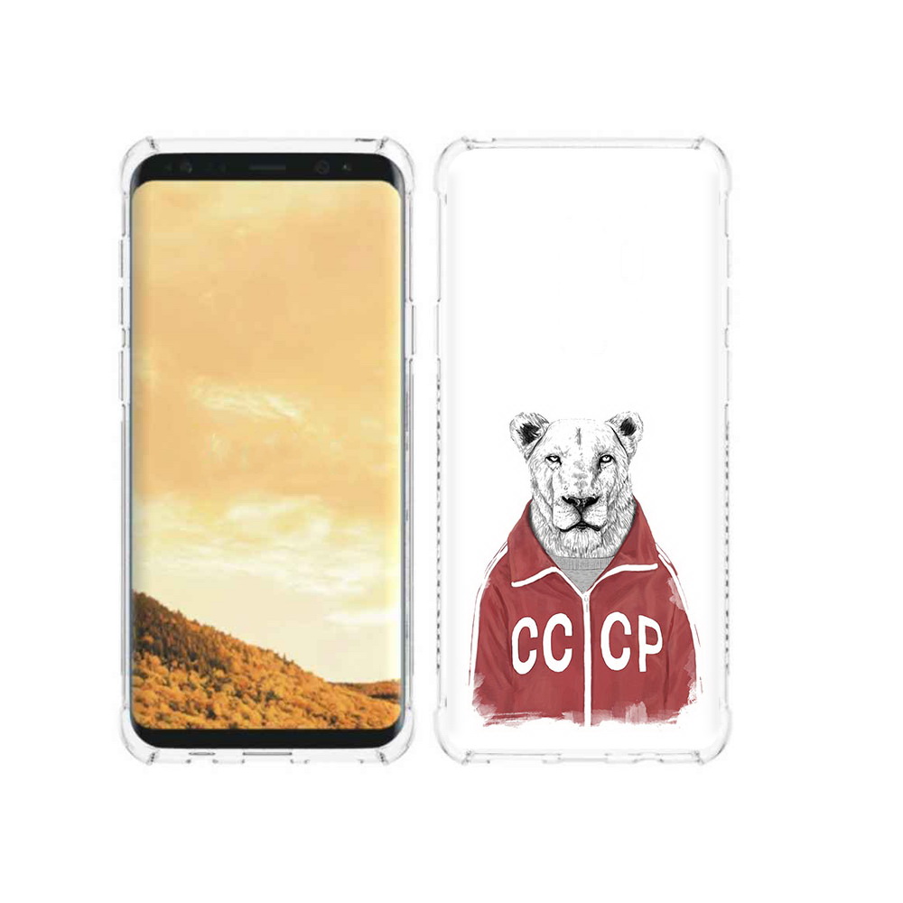 

Чехол MyPads Tocco для Samsung Galaxy S9 львица ссср (PT98329.588.450), Прозрачный, Tocco