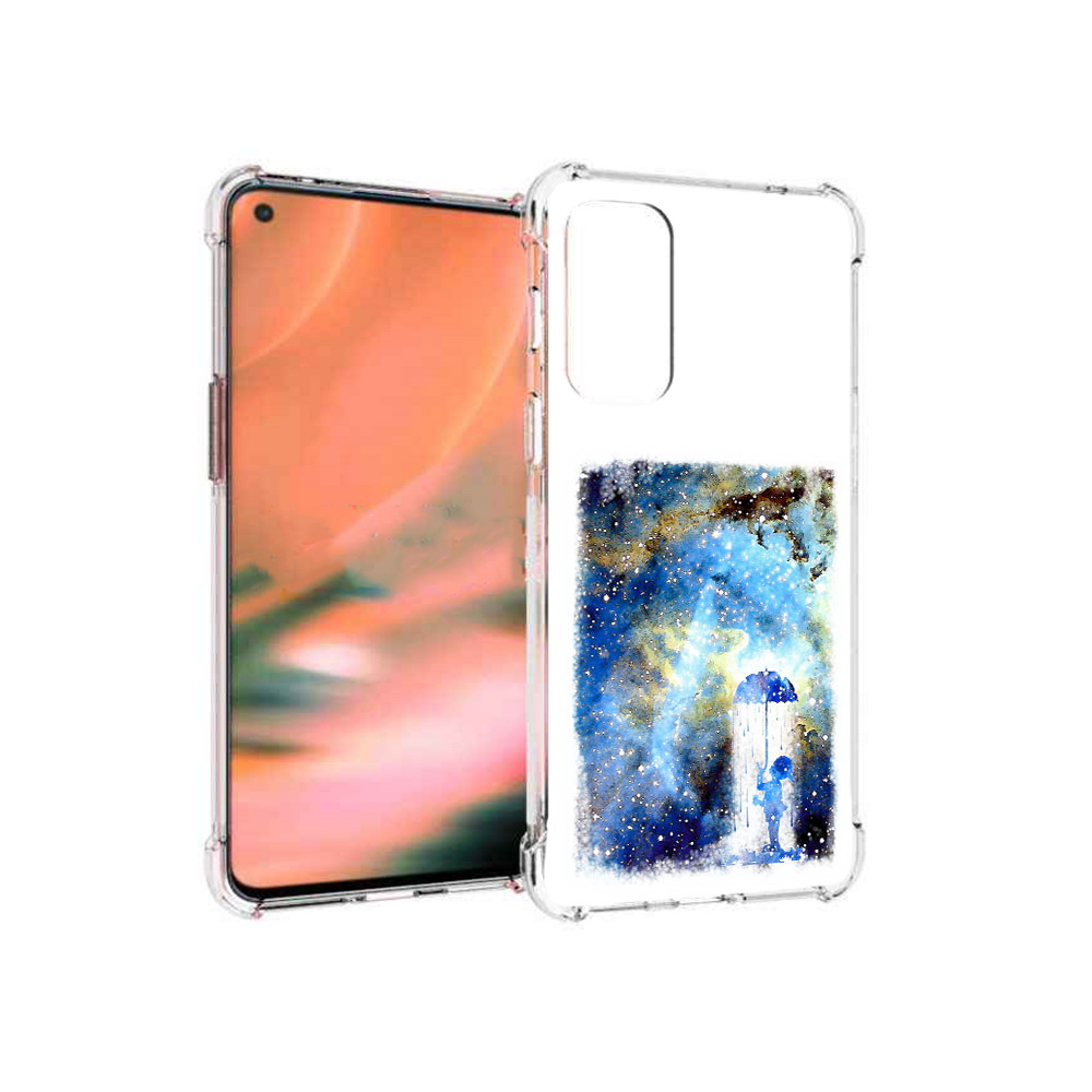 

Чехол MyPads Tocco для OnePlus Nord 2 5G мальчик в небе (PT161451.125.455), Прозрачный, Tocco