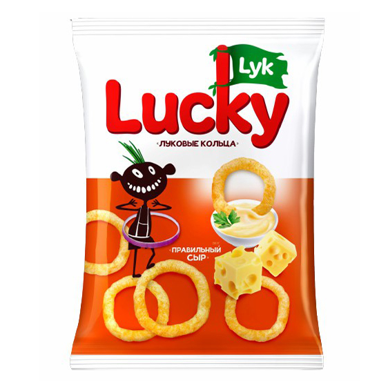 

Луковые кольца Lucky Lyk с сыром 70 г