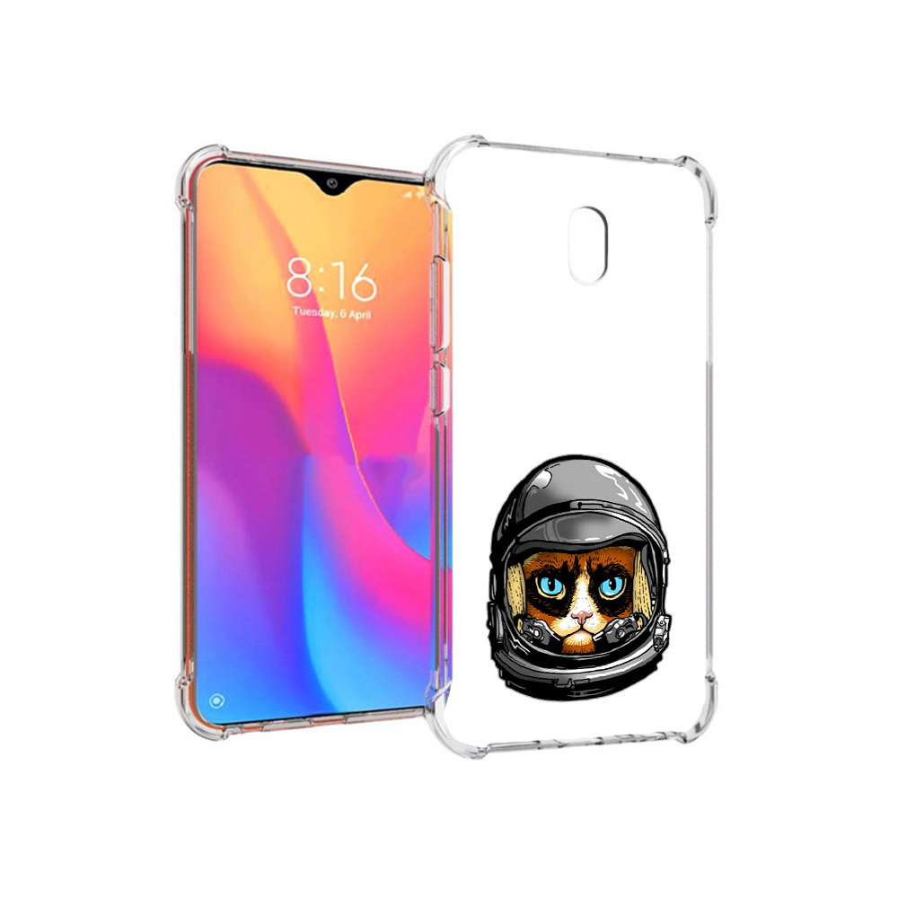 

Чехол MyPads Tocco для Xiaomi Redmi 8A кот космонавт (PT138948.272.400), Прозрачный, Tocco