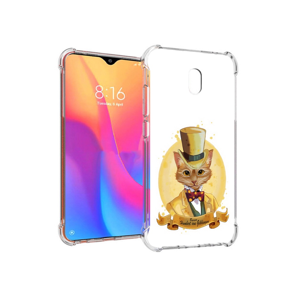 

Чехол MyPads Tocco для Xiaomi Redmi 8A кот юрист (PT138948.272.401), Прозрачный, Tocco