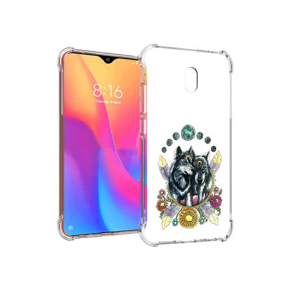 

Чехол MyPads Tocco для Xiaomi Redmi 8A красивые волки абстракция (PT138948.272.408), Прозрачный, Tocco