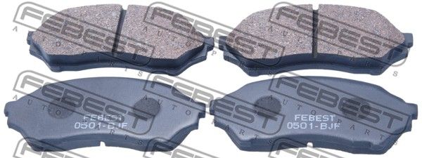 

Тормозные колодки FEBEST дисковые 0501bjf