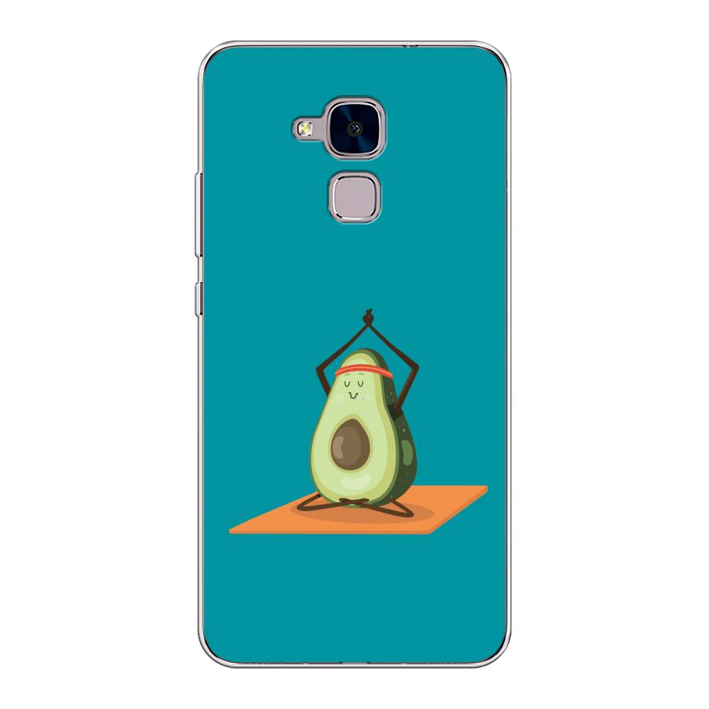 

Чехол на Honor 5C "Расслабься с авокадо", Голубой, 60450-6