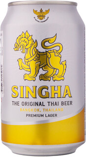 

Пиво Boon Rawd Singha ж/б 5% 0,33 л, Светлое