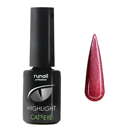 

Гель-лак ruNail Cat's eye Highlight №6716