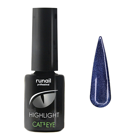 

Гель-лак ruNail Cat's eye Highlight №6720