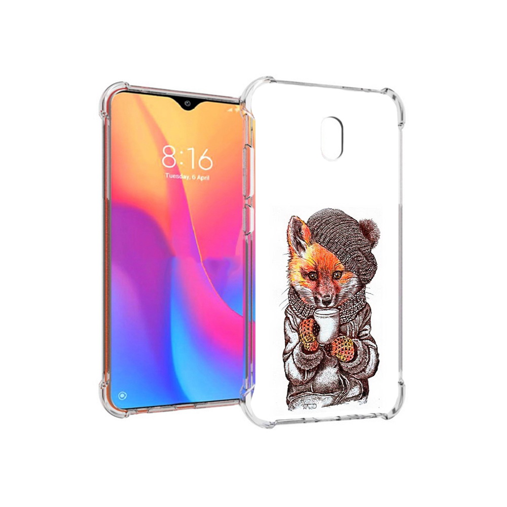 

Чехол MyPads Tocco для Xiaomi Redmi 8A лиса в шапке (PT138948.272.437), Tocco