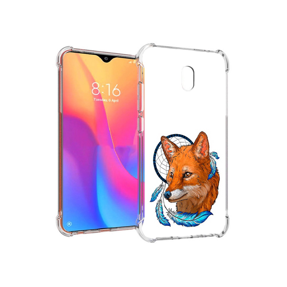 

Чехол MyPads Tocco для Xiaomi Redmi 8A лиса и ловец снов (PT138948.272.438), Прозрачный, Tocco
