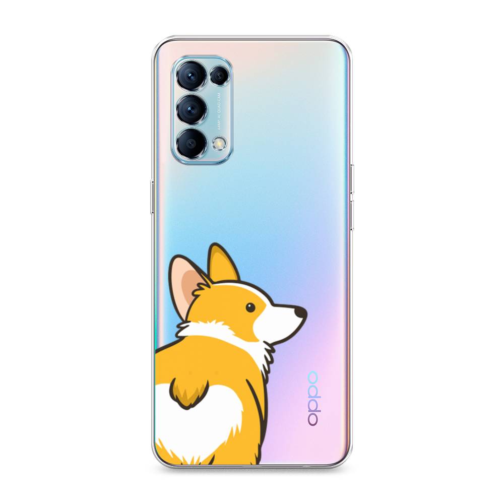 

Чехол Awog на Oppo Reno 5 "Корги следуй за мной", Разноцветный, 255250-2