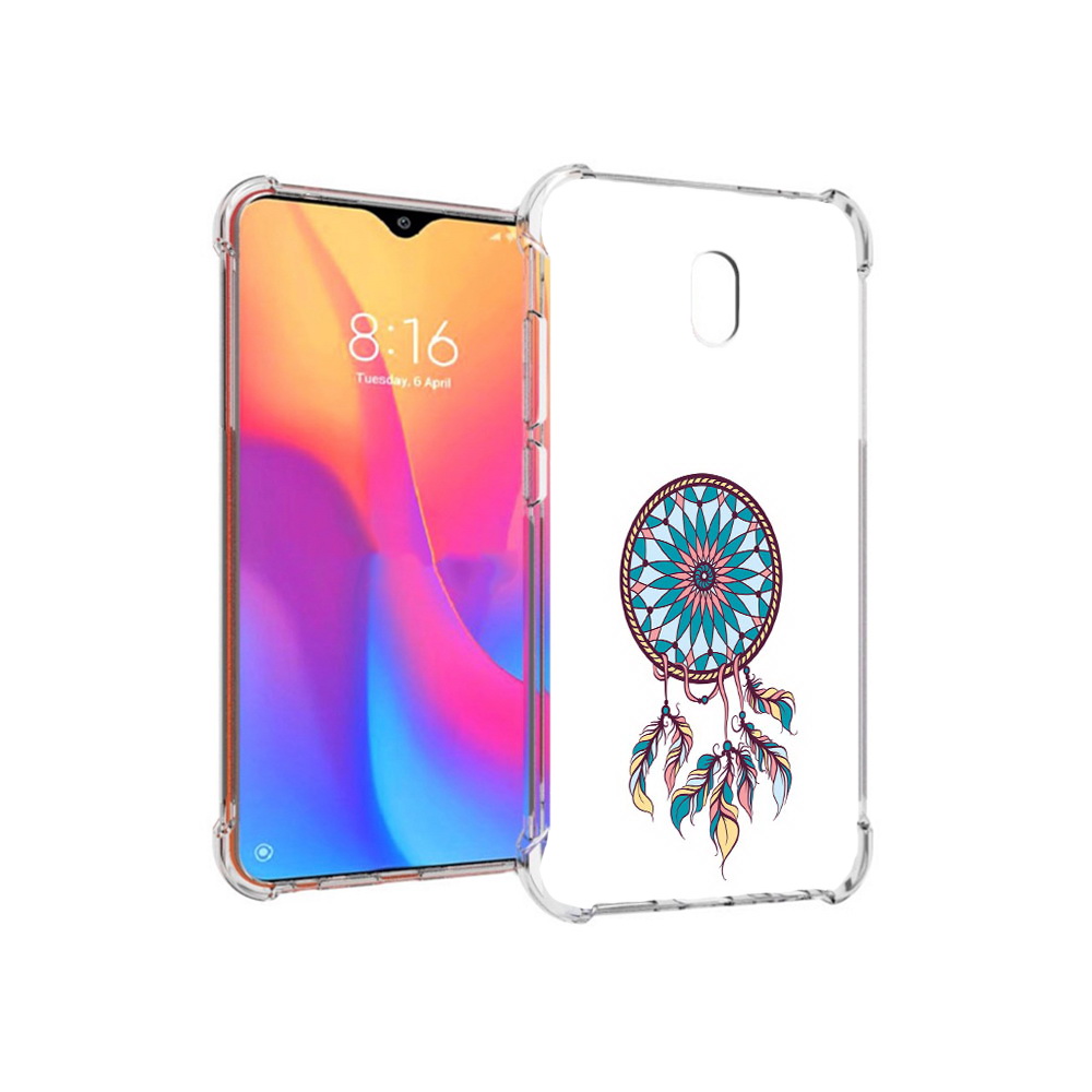 

Чехол MyPads Tocco для Xiaomi Redmi 8A ловец снов синий (PT138948.272.443), Прозрачный, Tocco