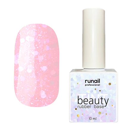 

Каучуковая база ruNail beautyTINT Glitter Mix №6769