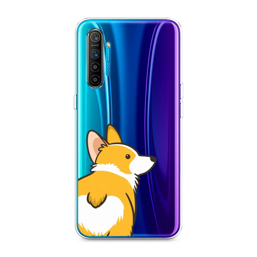 

Чехол Awog на Realme XT "Корги следуй за мной", Разноцветный, 251450-2