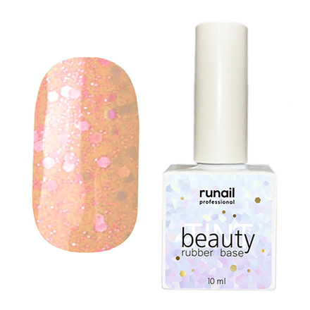 

Каучуковая база ruNail beautyTINT Glitter Mix №6770