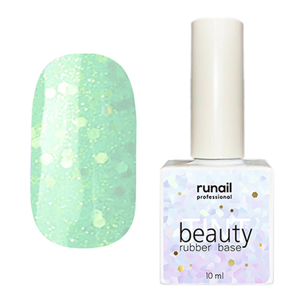 

Каучуковая база ruNail beautyTINT Glitter Mix №6772