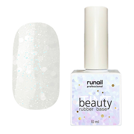 

Каучуковая база ruNail beautyTINT Glitter Mix №6773