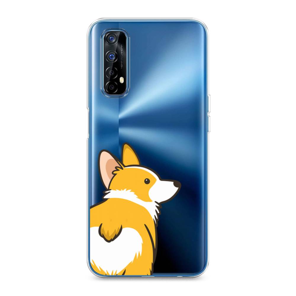 

Чехол Awog на Realme 7 "Корги следуй за мной", Разноцветный, 254150-2