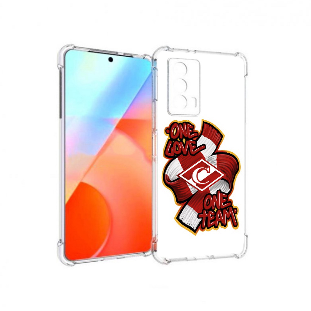 

Чехол MyPads Tocco для Vivo iQOO Z5 Одна любовь-Спартак (PT226980.401.126), Прозрачный, Tocco
