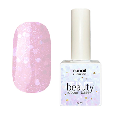 

Каучуковая база ruNail beautyTINT Glitter Mix №6774