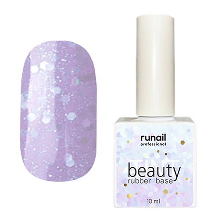 Каучуковая база ruNail beautyTINT Glitter Mix №6775