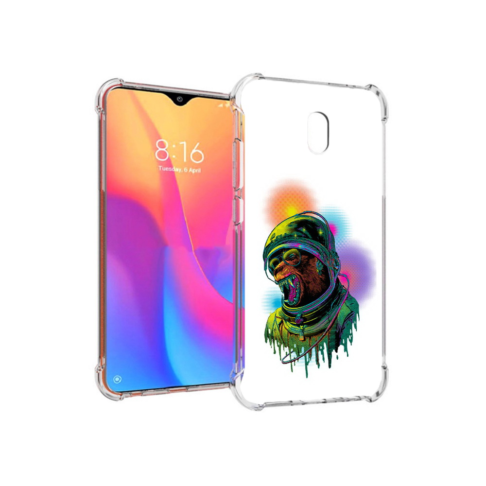 

Чехол MyPads Tocco для Xiaomi Redmi 8A медведь космонавт (PT138948.272.466), Прозрачный, Tocco