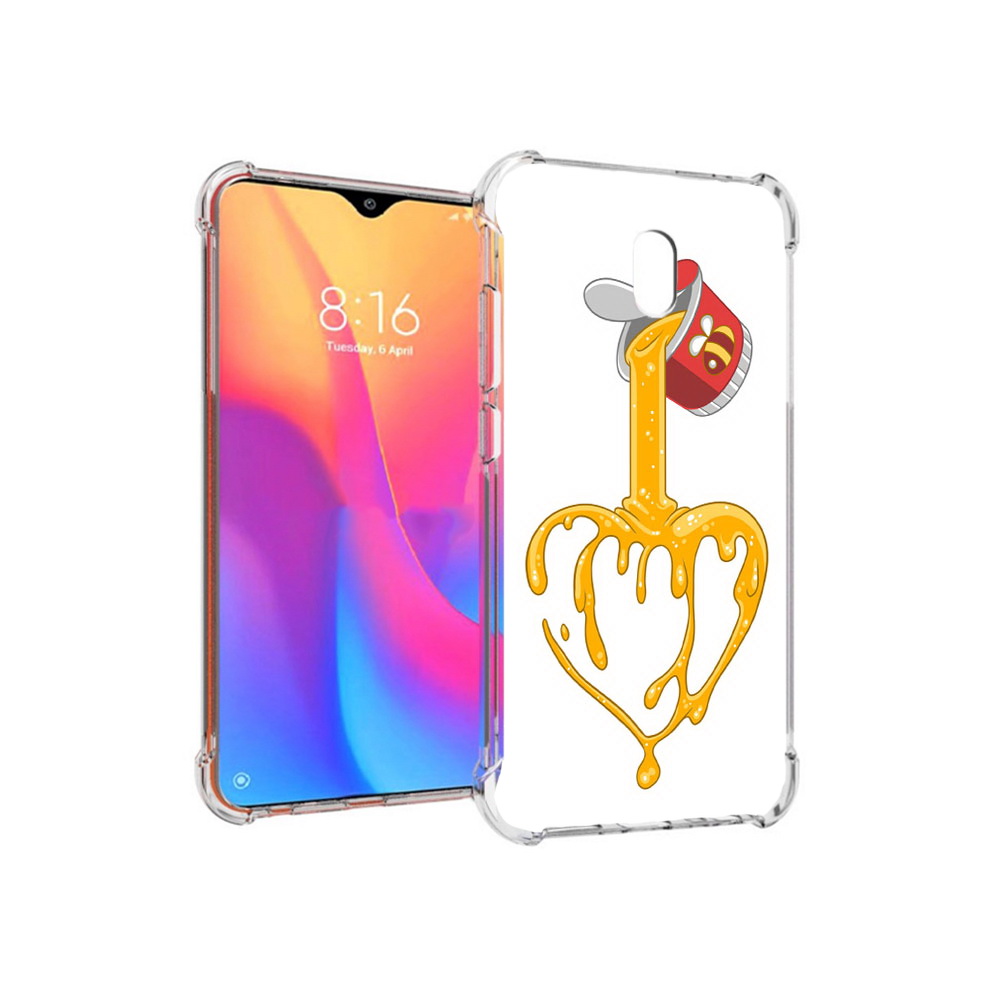 

Чехол MyPads Tocco для Xiaomi Redmi 8A медовое сердце (PT138948.272.471), Прозрачный, Tocco