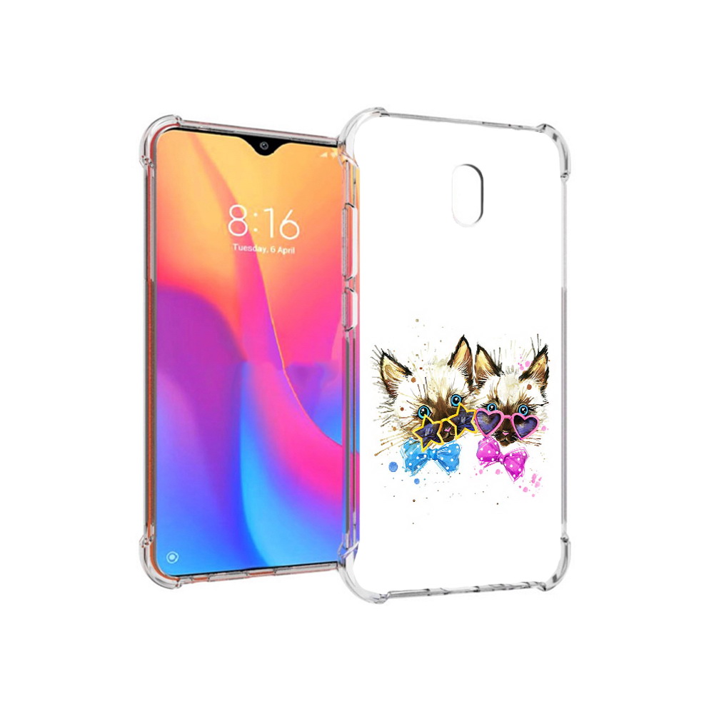 Чехол MyPads Tocco для Xiaomi Redmi 8A милые котята (PT138948.272.474)