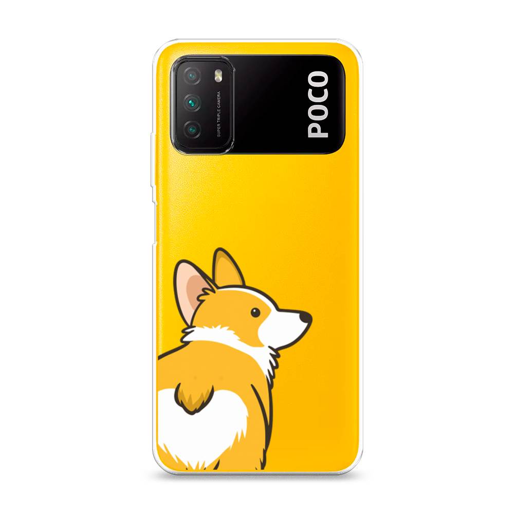 

Чехол Awog на Poco M3 "Корги следуй за мной", Разноцветный, 39550-2