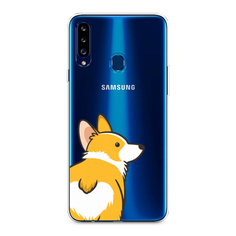

Чехол Awog на Samsung Galaxy A20s / Самсунг A20s "Корги следуй за мной", Разноцветный, 2100850-2