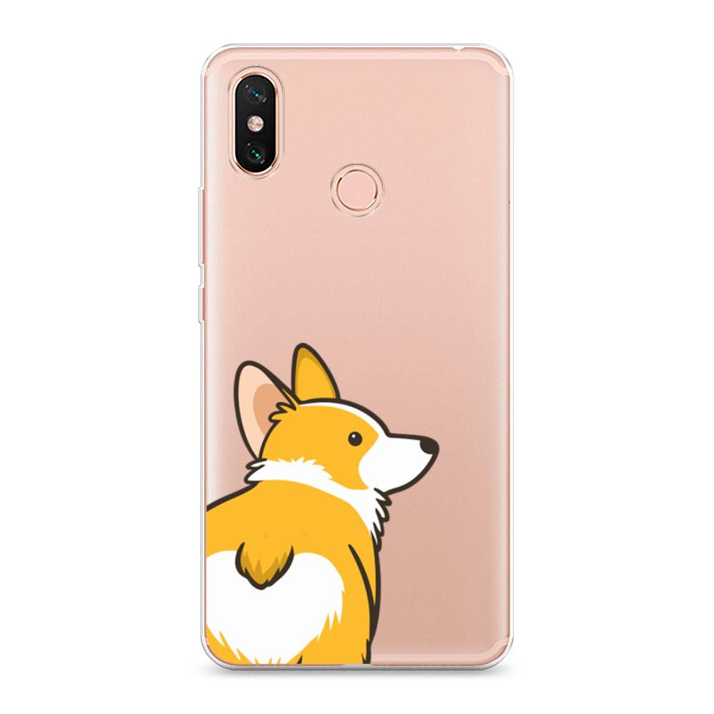 

Чехол Awog на Xiaomi Mi Max 3 "Корги следуй за мной", Разноцветный, 34350-2