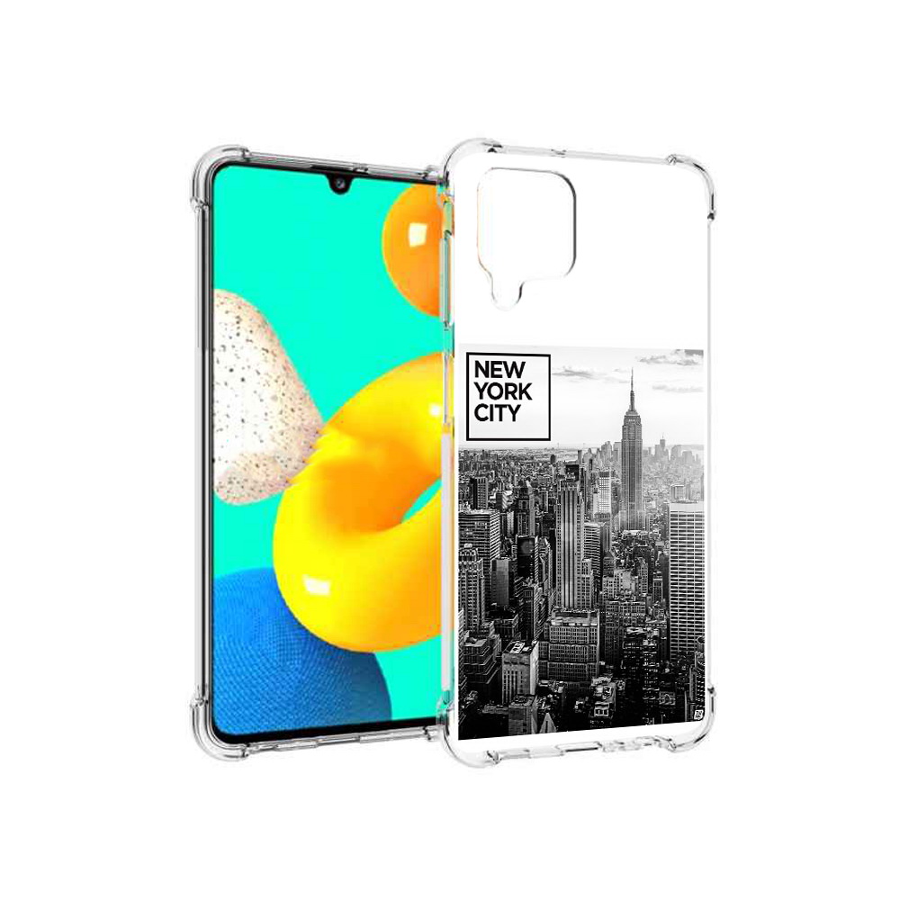 

Чехол MyPads Tocco для Samsung Galaxy M22 черно белый ньюерк (PT226931.524.686), Прозрачный, Tocco