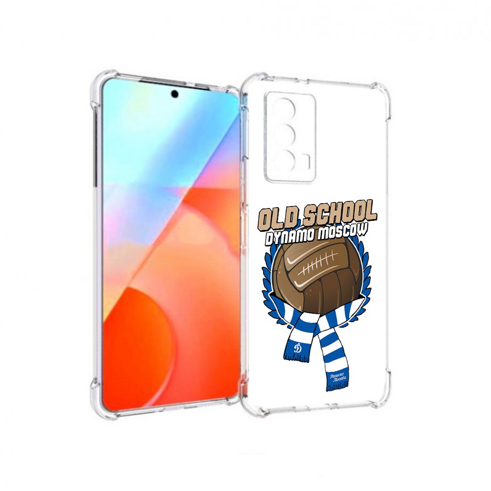 

Чехол MyPads Tocco для Vivo iQOO Z5 ФК Динамо олд скул (PT226980.401.176), Прозрачный, Tocco