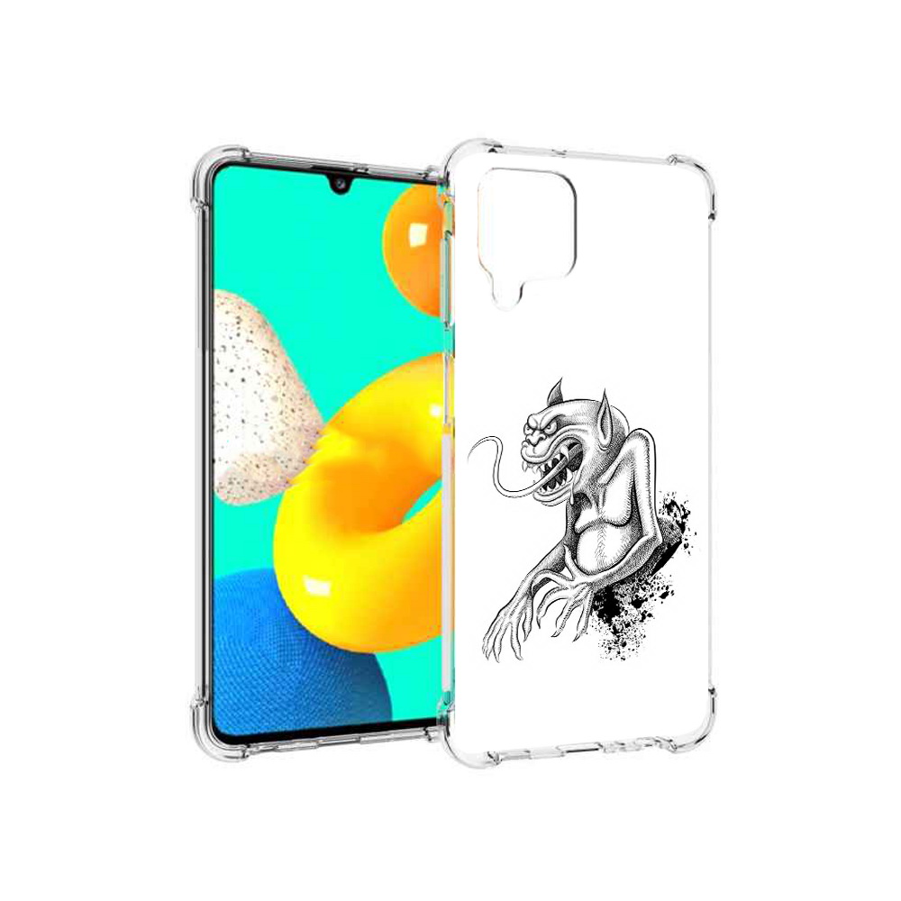 

Чехол MyPads Tocco для Samsung Galaxy M22 чорт (PT226931.524.692), Прозрачный, Tocco