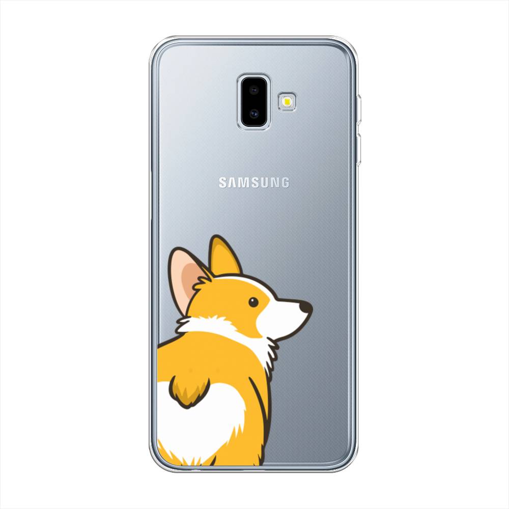 

Чехол Awog на Samsung Galaxy J6 + "Корги следуй за мной", Разноцветный, 26950-2