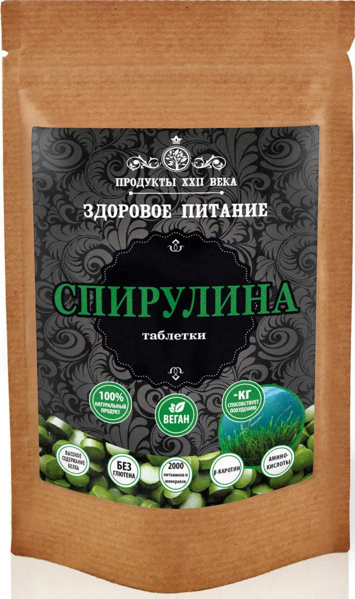 

Спирулина Продукты XXII века таблетки 50 г