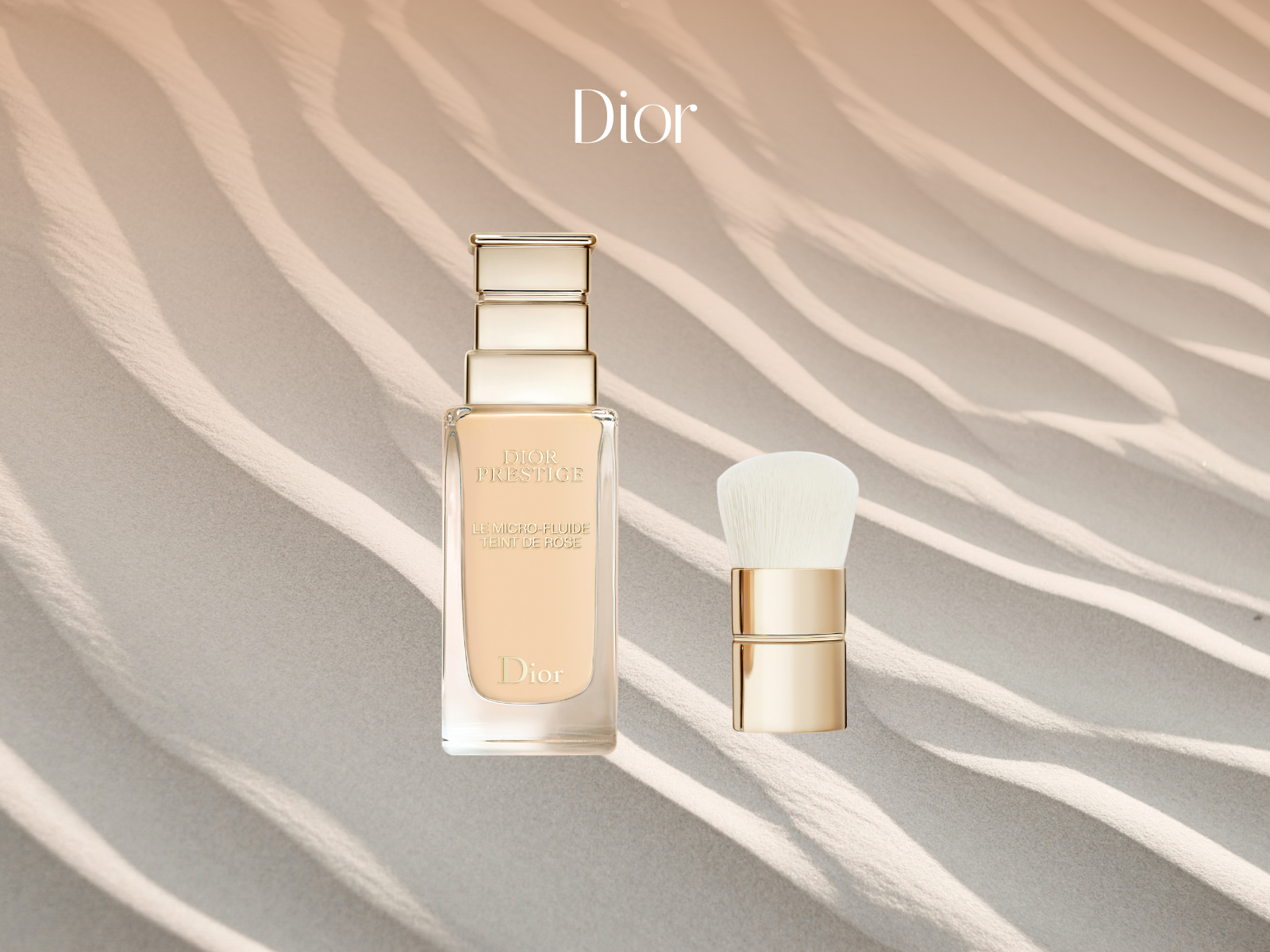 Тональный крем основа Dior Prestige Micro-Fluide Teint de Rose 0N Neutral 30 мл стойкая крем краска colorianne prestige b014267 7 32 бежевый блонд 100 мл базовые тона