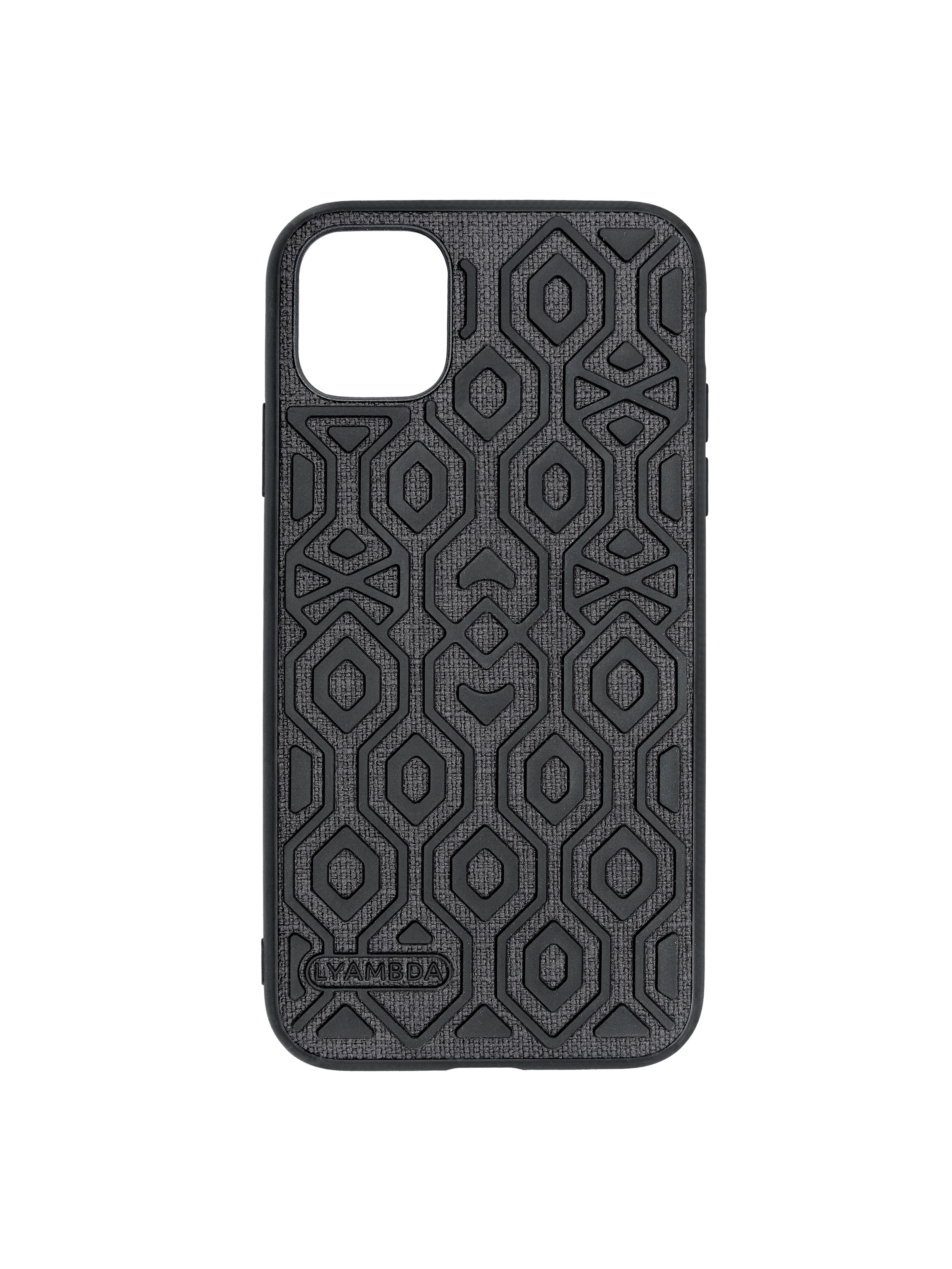 фото Чехол lyambda eris для iphone 12 mini (la11-1254-bk) black