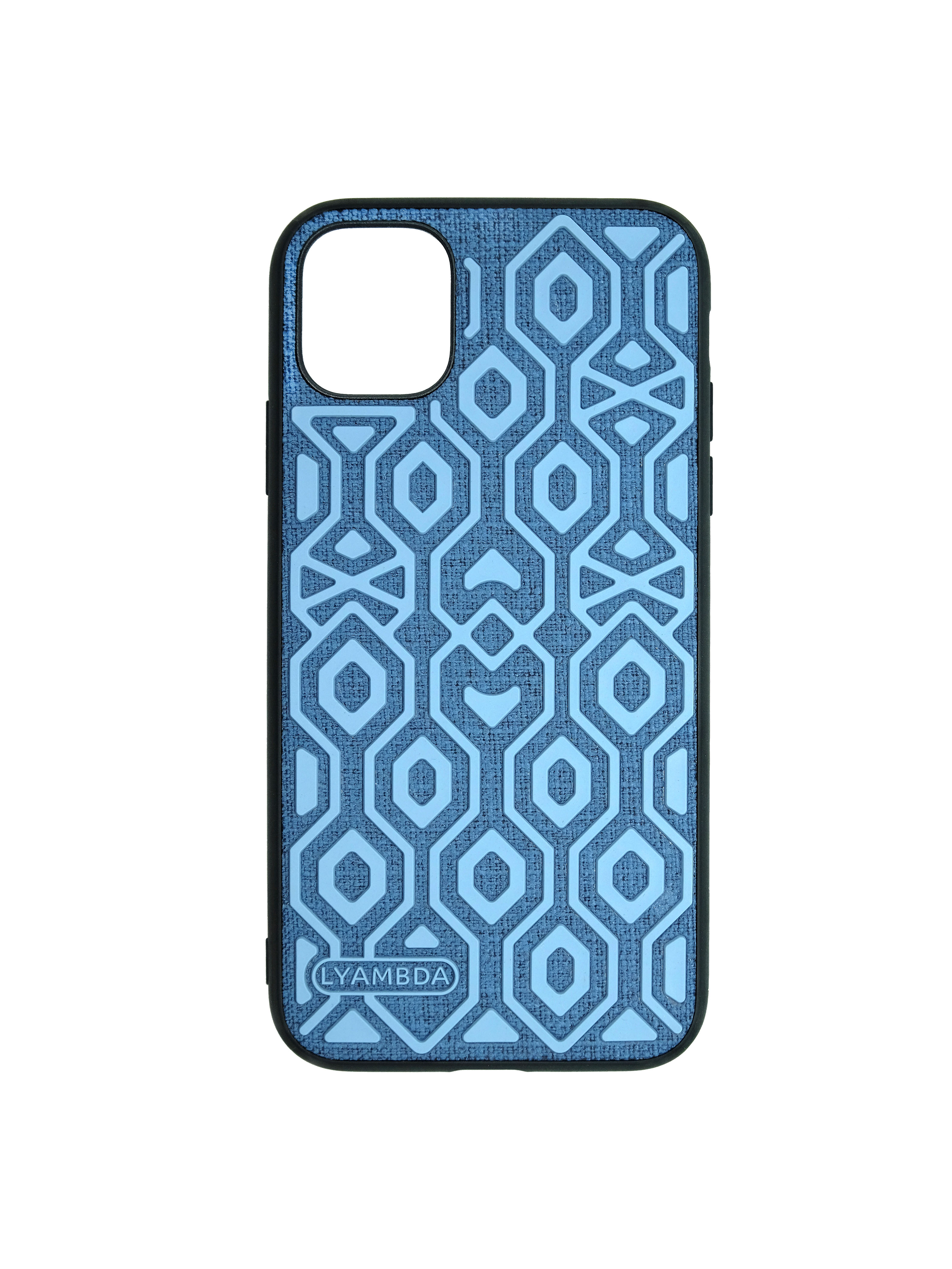 фото Чехол lyambda eris для iphone 12 mini (la11-1254-bl) blue