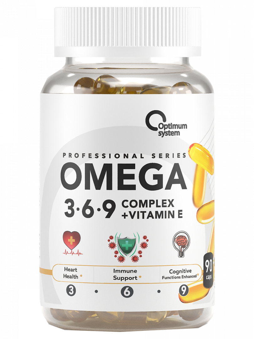 Omega 3-6-9 Complex Optimum System мягкие капсулы 90 шт.