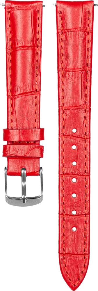 

Ремешок кожаный GSMIN Crocodile 18 мм (Красный)