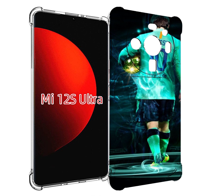 

Чехол MyPads Месси мужской для Xiaomi 12S Ultra, Прозрачный, Tocco